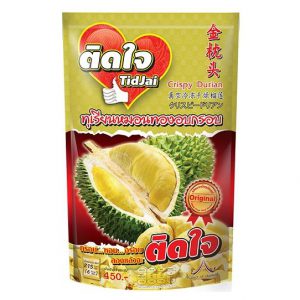 Sầu riêng sấy khô Thái Lan TidJai Crispy Duria
