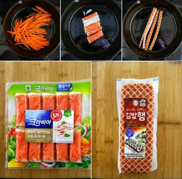 Cách làm kimbap đơn giản