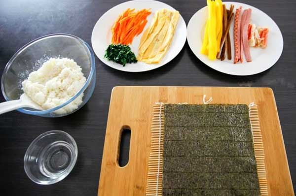Cách làm kimbap